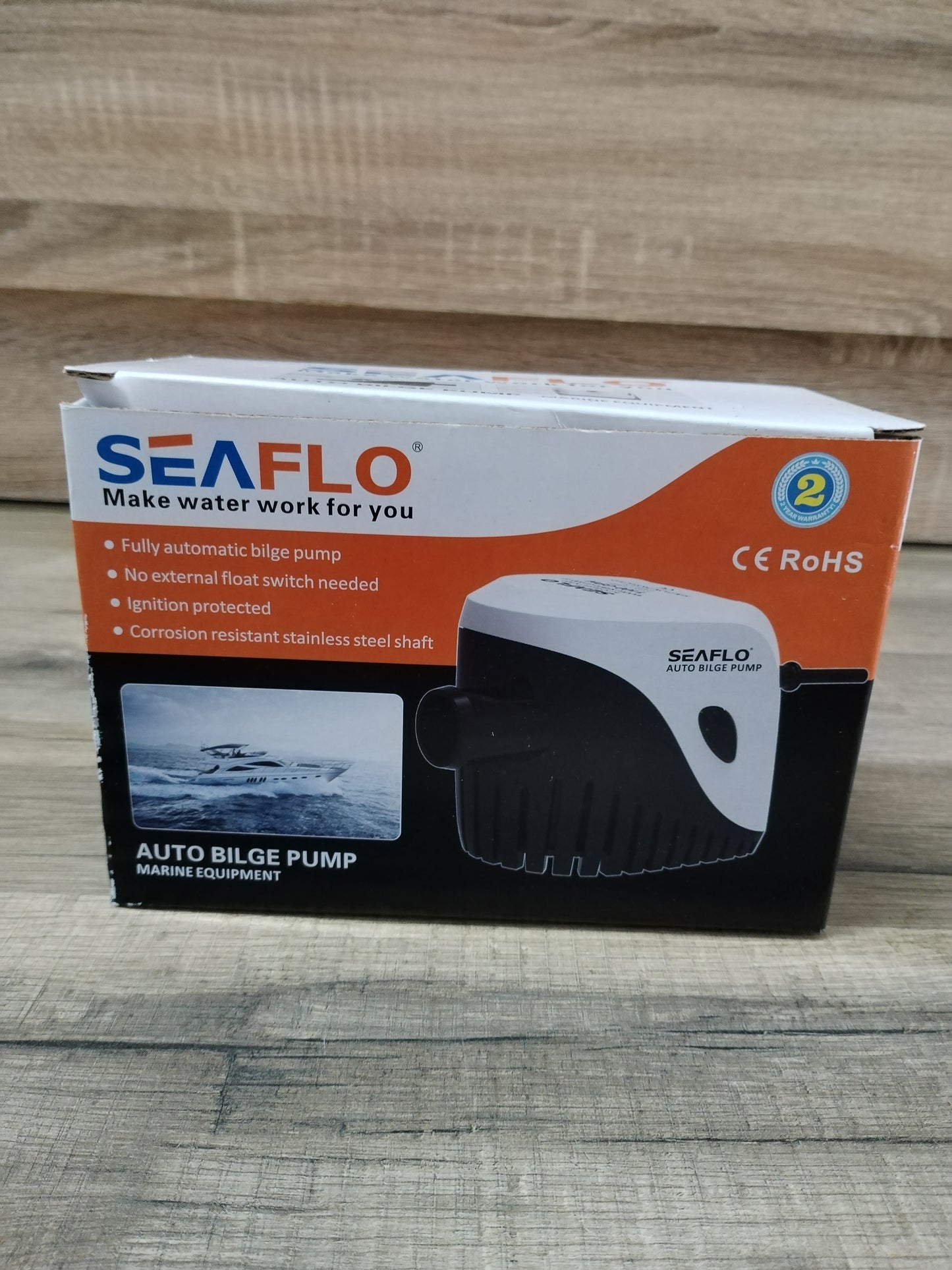 Seaflo Auto Bilge Pump (750GPH)