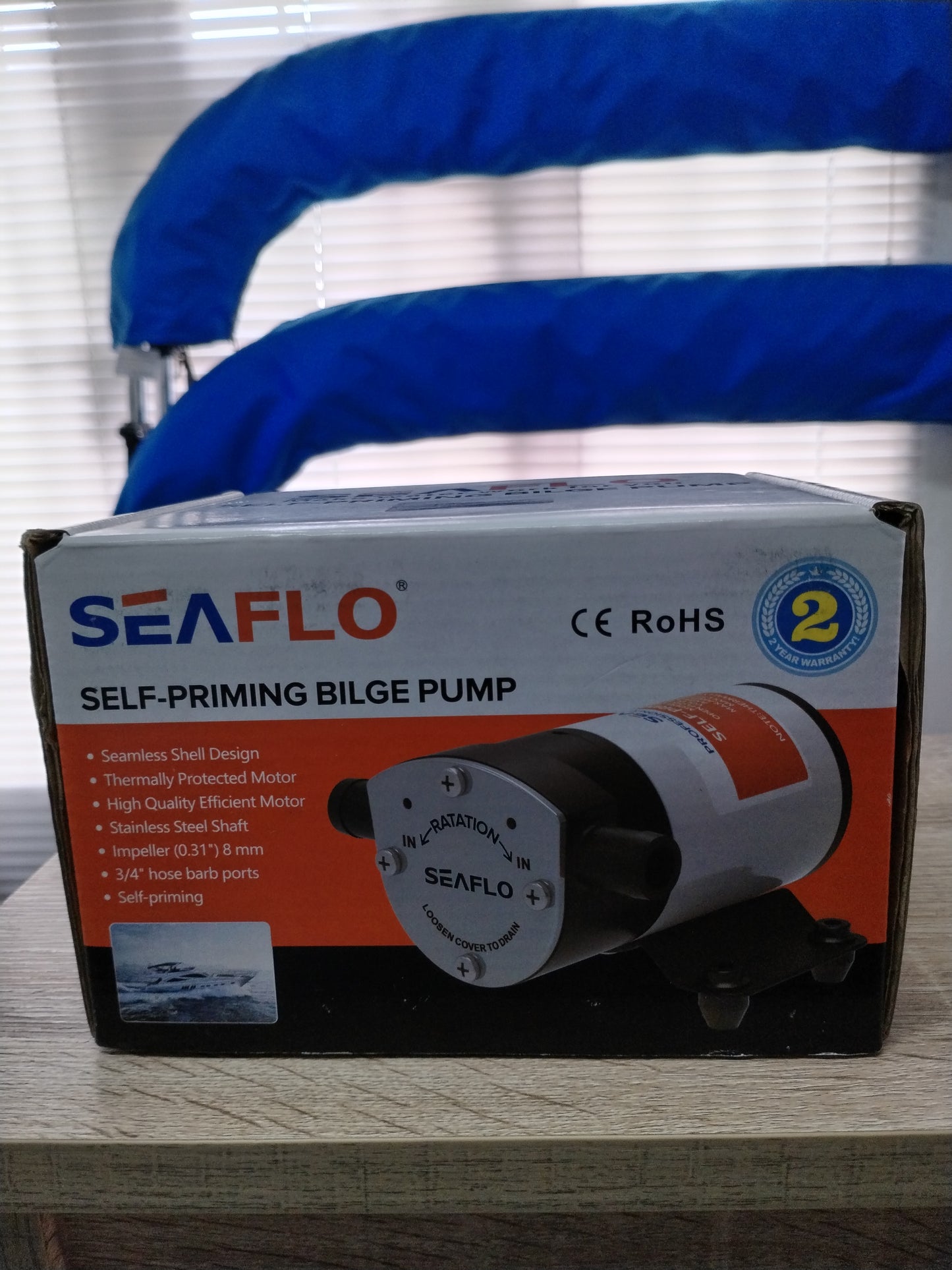 Pompe de cale auto-amorçante Seaflo