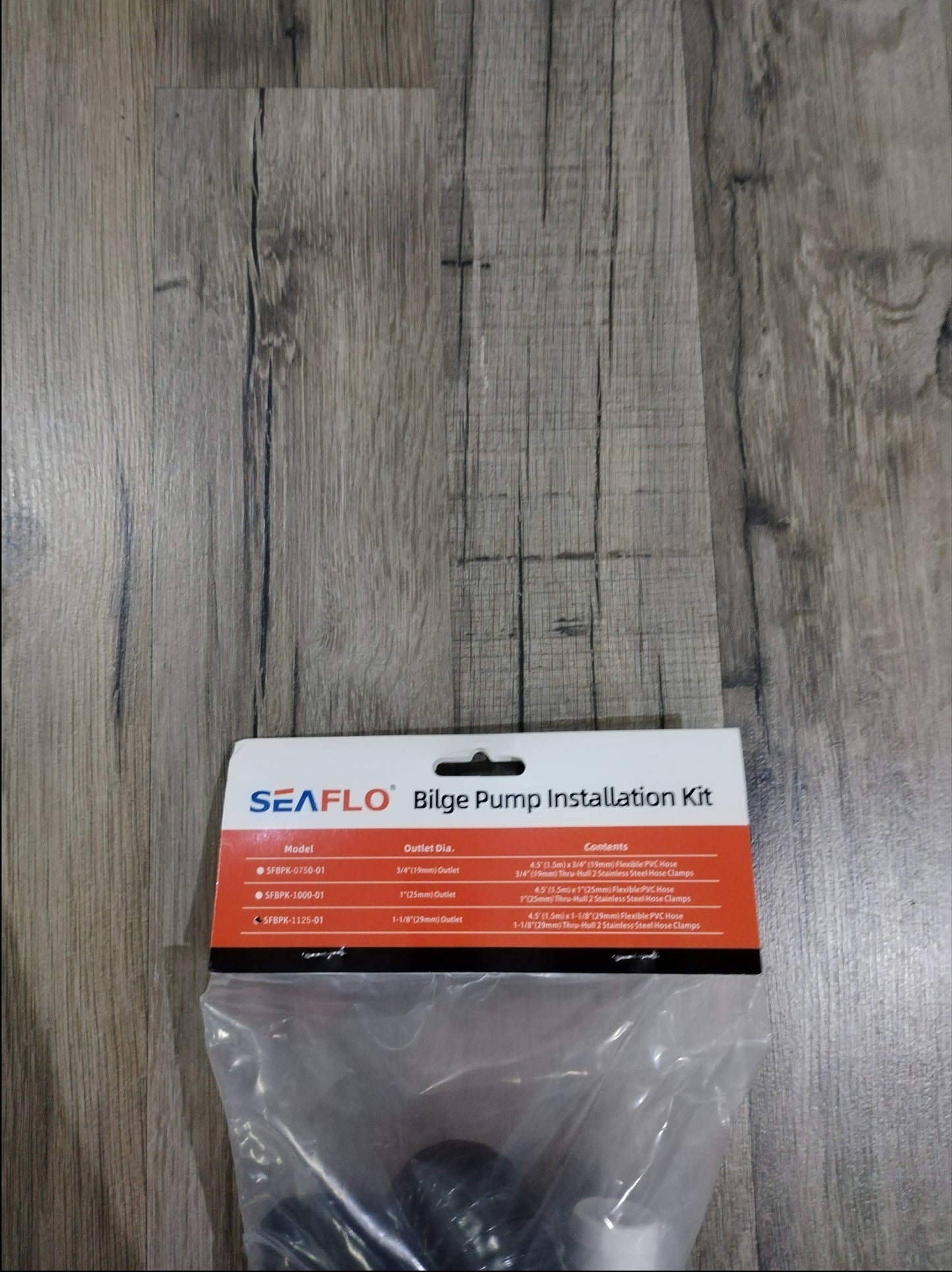 Seaflo Bilge Pump Kit 1-1/8"