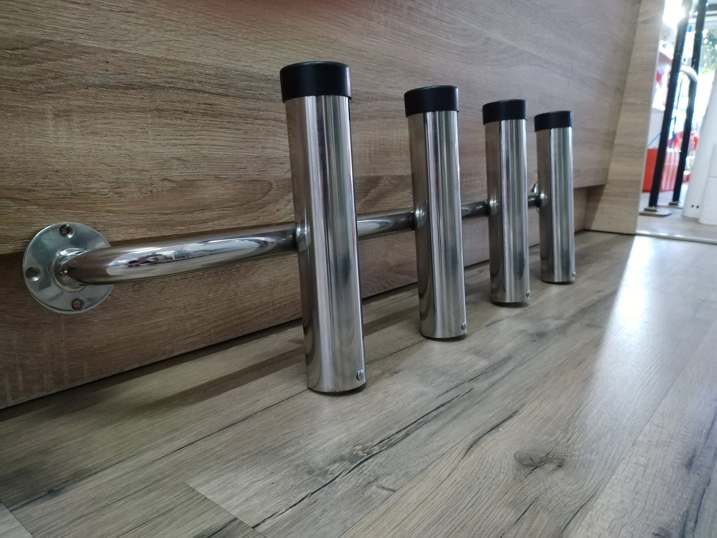 4 supports de canne à pêche à pince