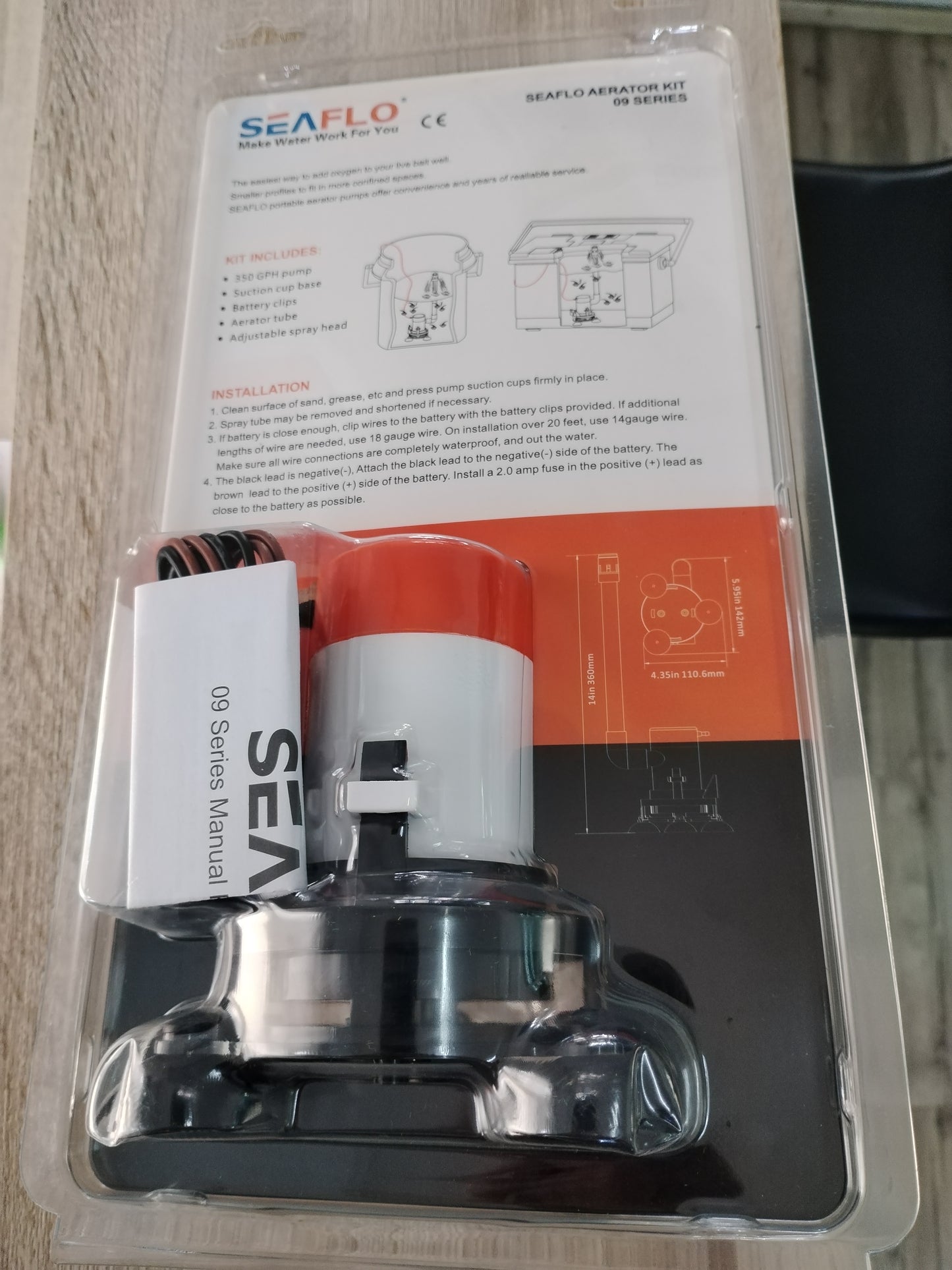 Seaflo Livewell/Baitwell Pumps