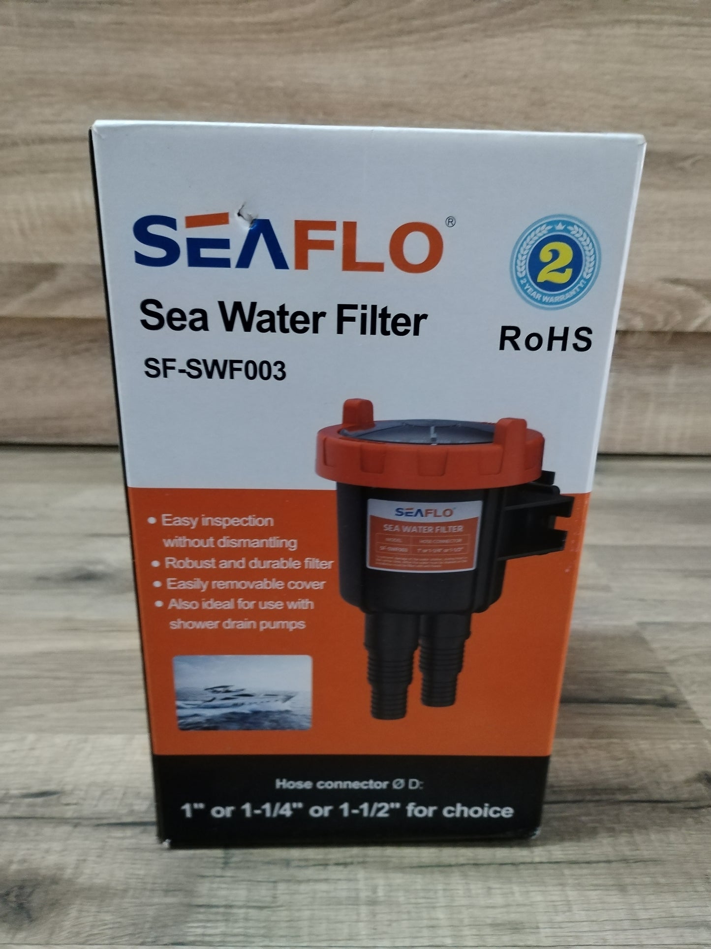 Seaflo Sea Water Strainer