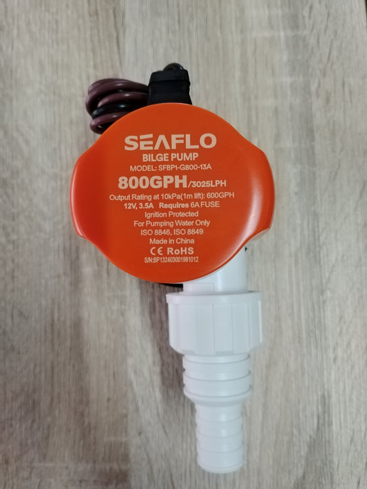 Seaflo Non-Auto Bilge Pump 13A Series (800GPH)