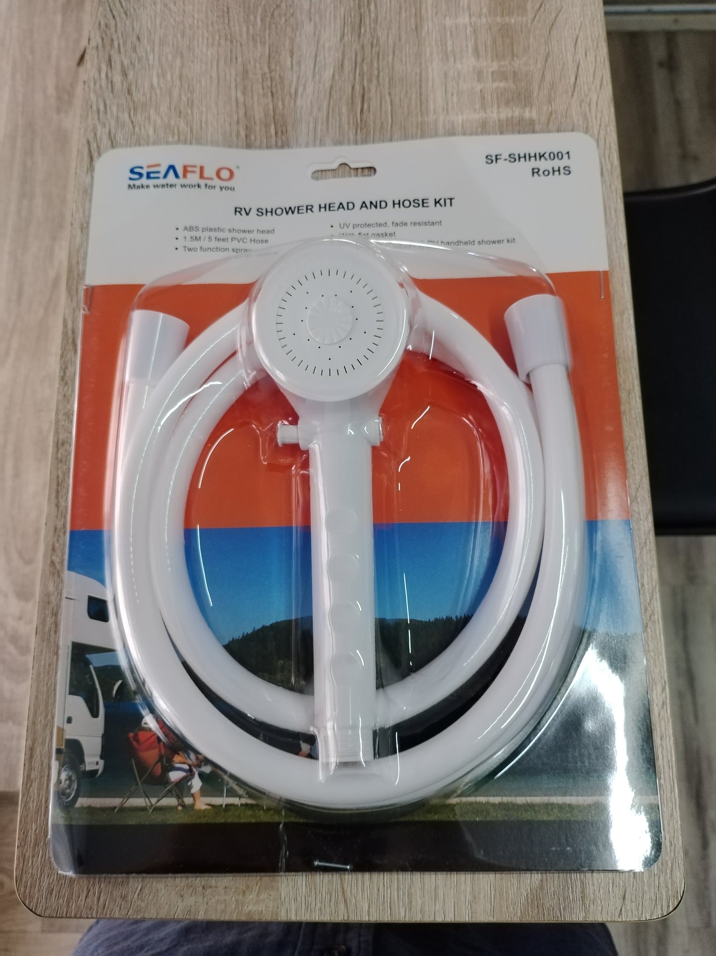 Seaflo Shower head and Hose Kit