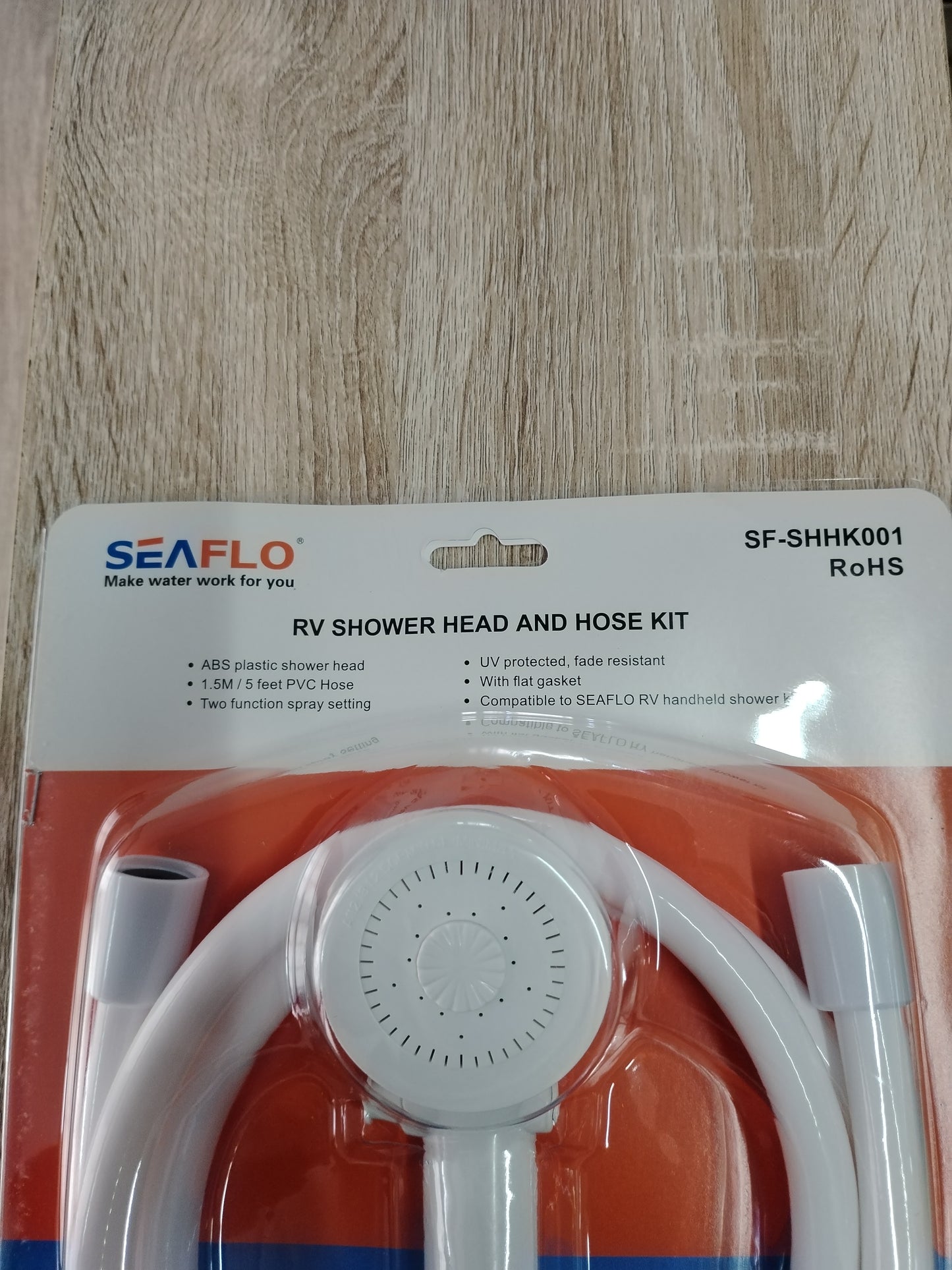 Seaflo Shower head and Hose Kit