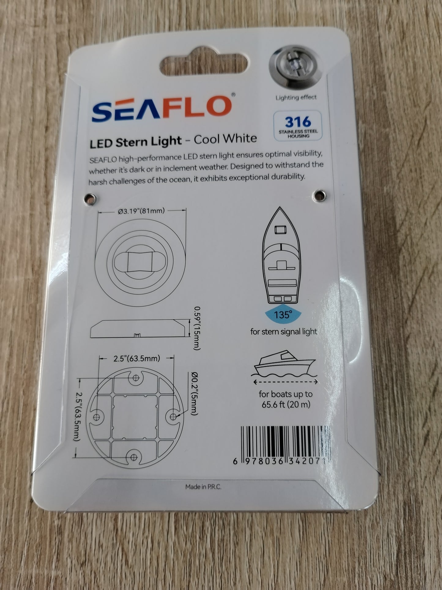 Seaflo Led Stern Light