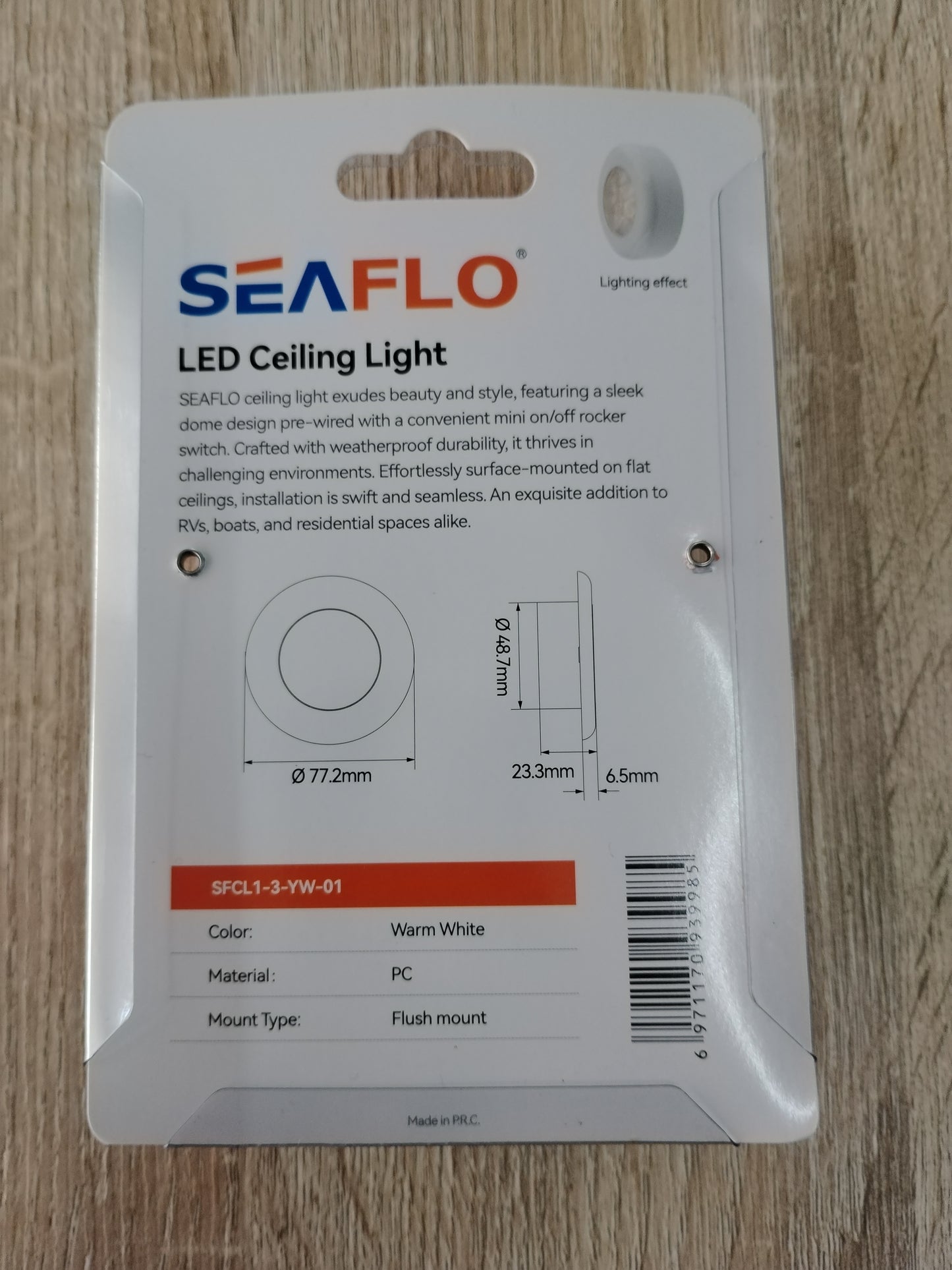 Seaflo Ceiling Light