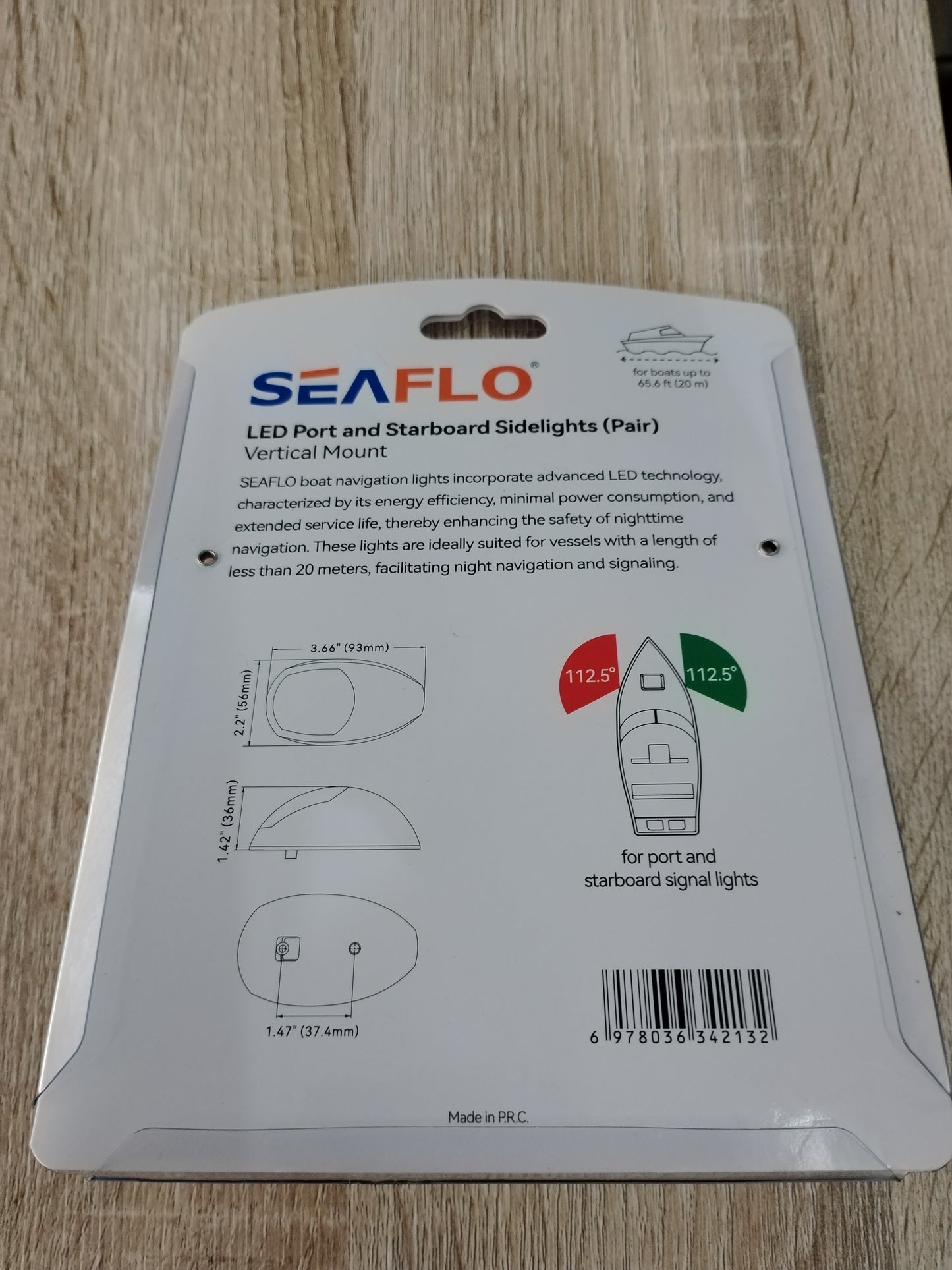 Seaflo Vertical Mount Lights