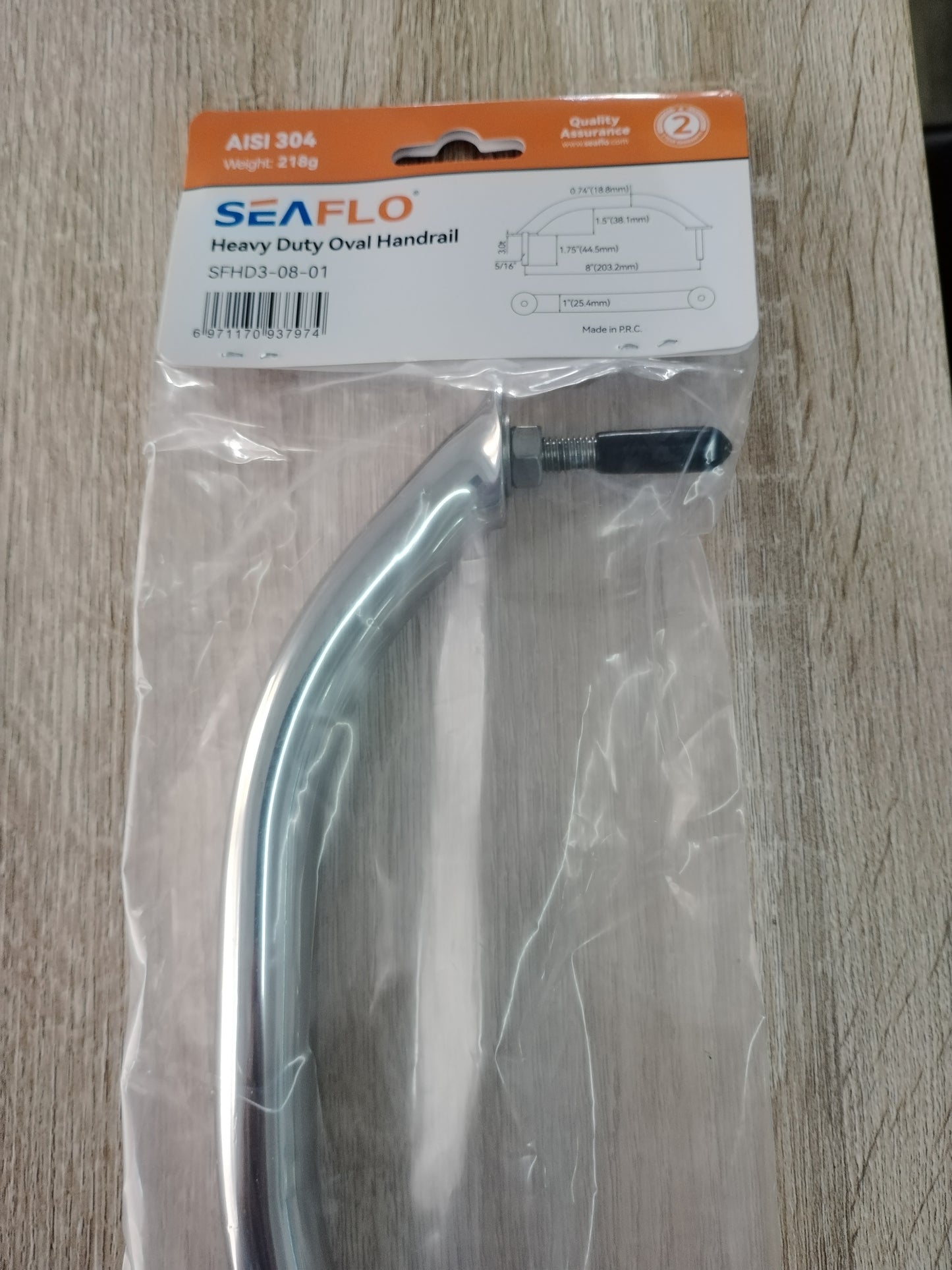 Seaflo Heavy Duty Oval Handrail