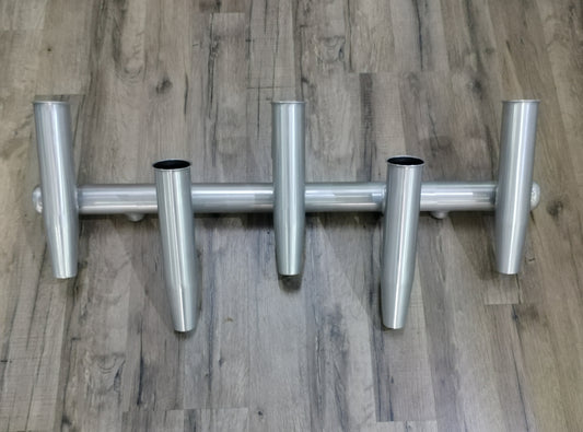 5 Rod Holder Silver