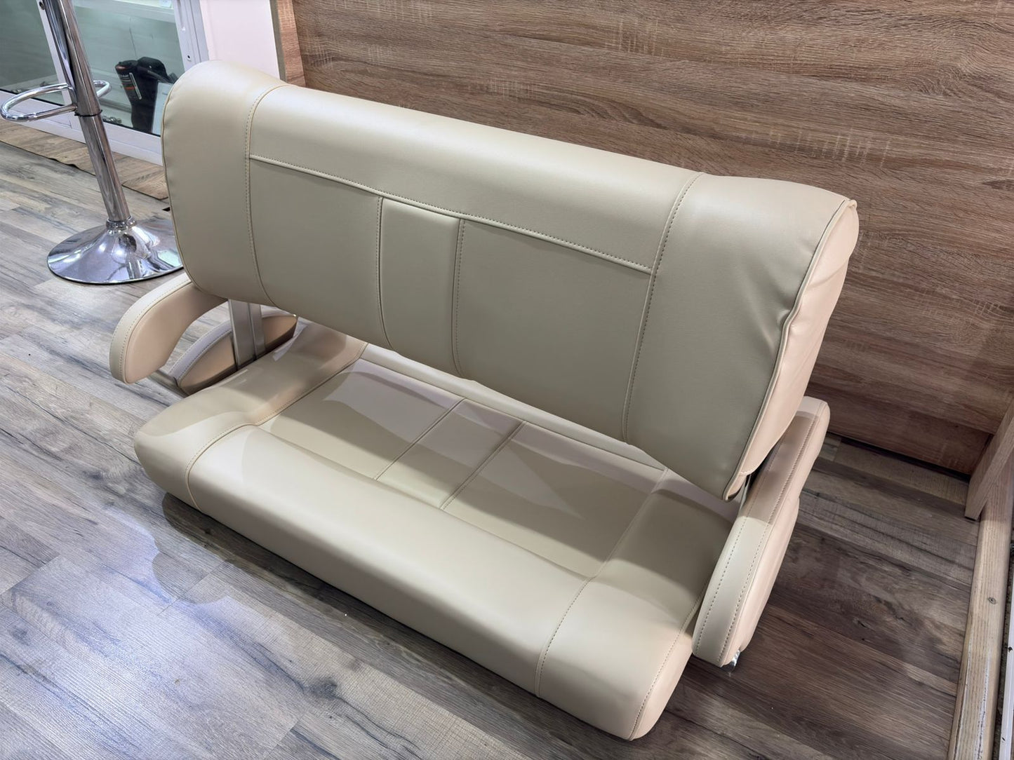 Double Flip Back Seat Cream