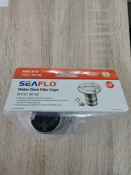Seaflo Water Deck Filler Caps with Key