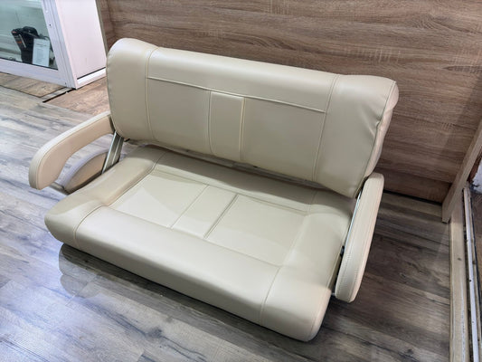 Double Flip Back Seat Cream