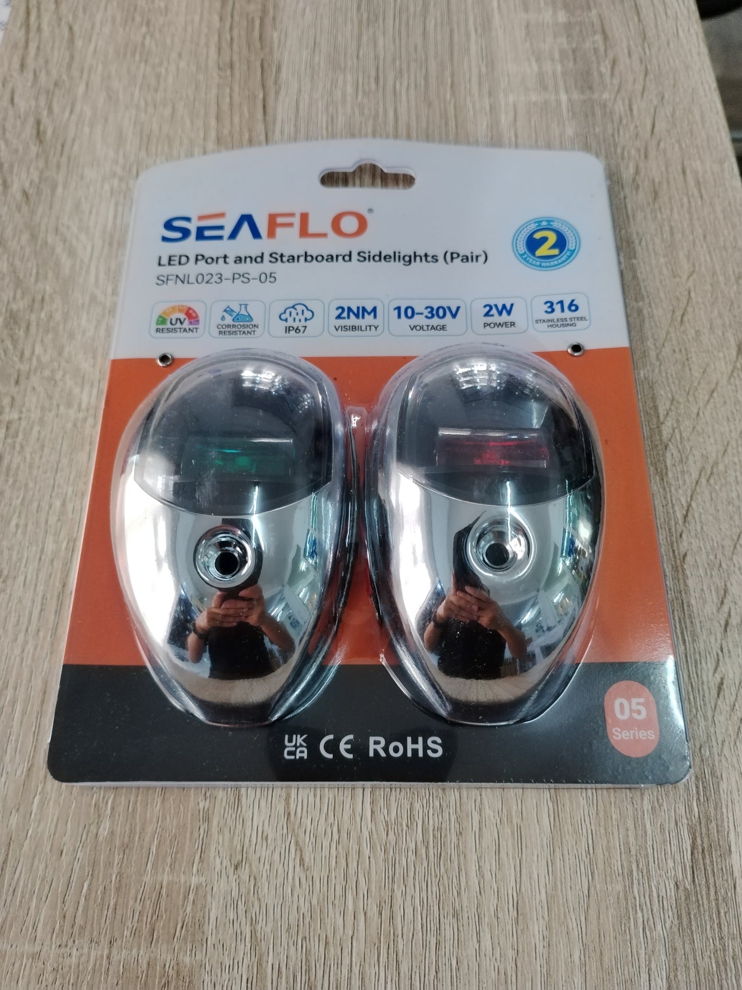 Seaflo Vertical Mount Lights