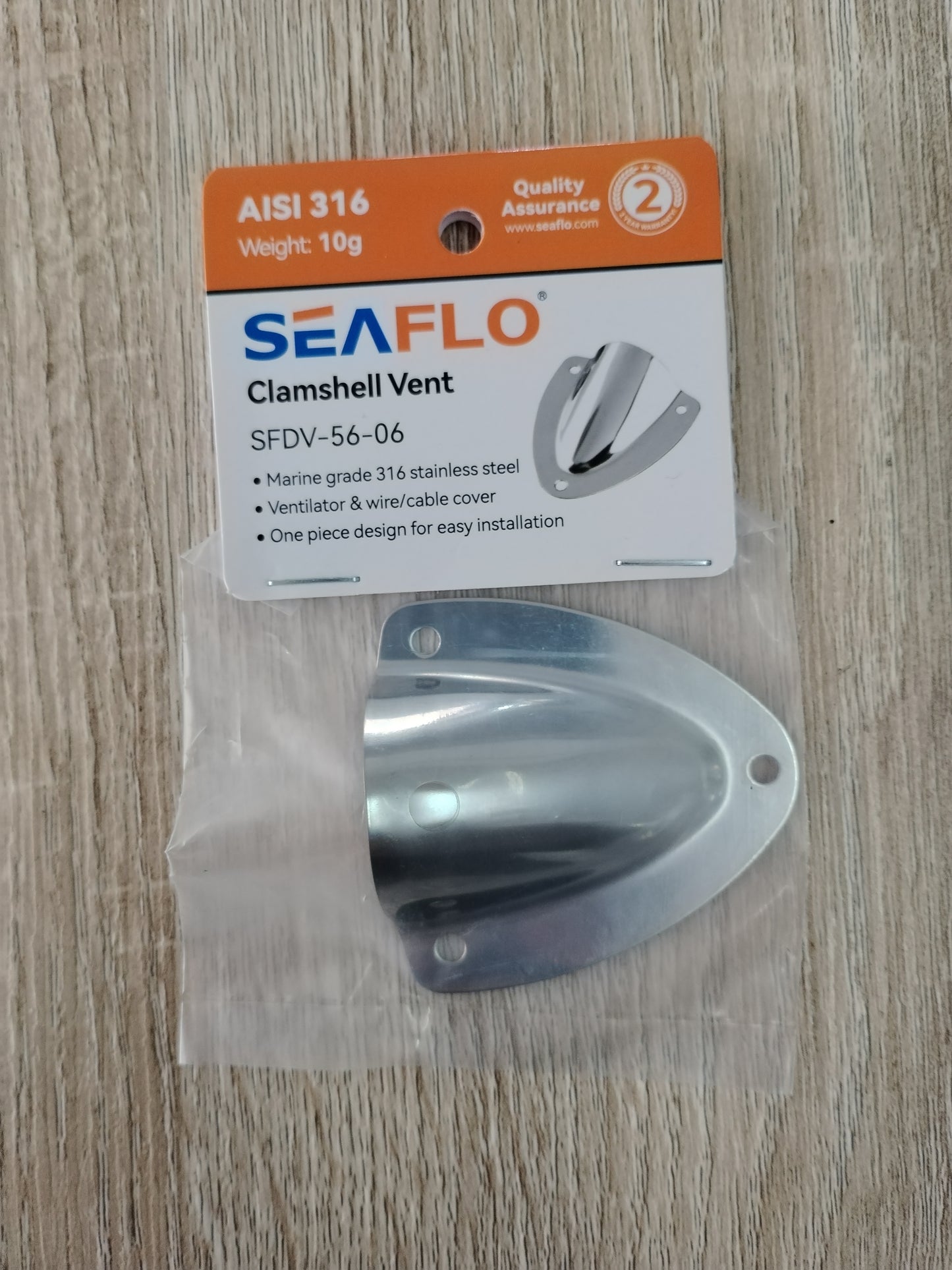 Seaflo Midget Vent 2.22"x2.17"