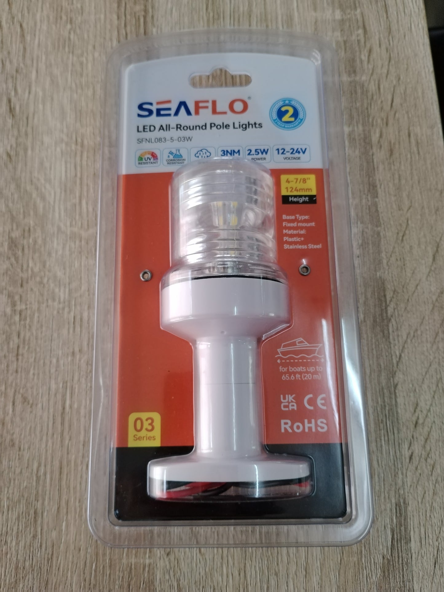 Seaflo Led Round Pole Lights