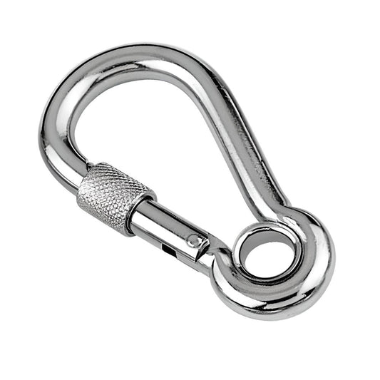Snap Hook with Eyelet 316 10mm